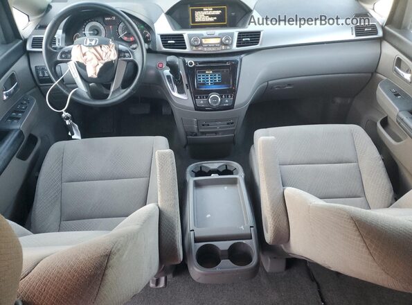 5FNRL5H32HB007670 2017 HONDA ODYSSEY Серый Вид панели приборов