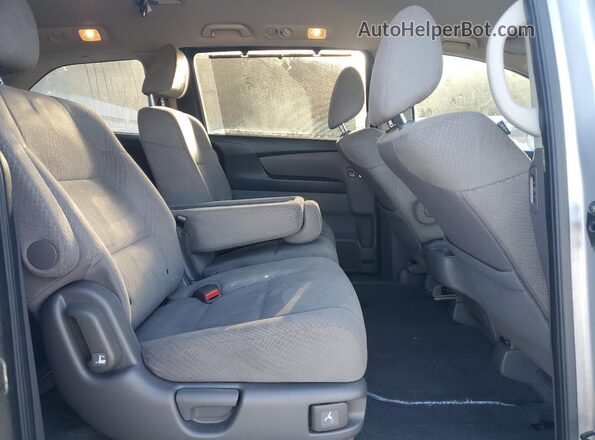 5FNRL5H32HB007670 2017 HONDA ODYSSEY Серый Вид задней части салона