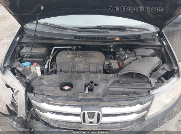 5FNRL5H67GB029575 2016 HONDA ODYSSEY Черный Вид сзади