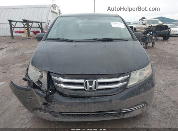 5FNRL5H67GB029575 2016 HONDA ODYSSEY Черный Вид задней части салона