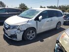 2020 Honda Odyssey Ex White vin: 5FNRL6H53LB041388