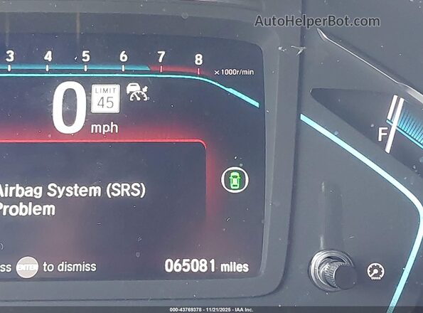 5FNRL6H53NB031074 2022 HONDA ODYSSEY Серый 