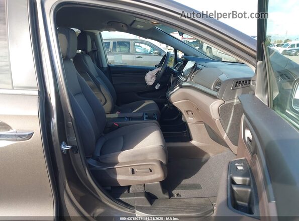 5FNRL6H53NB031074 2022 HONDA ODYSSEY Серый Вид салона спереди