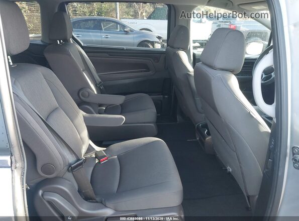 5FNRL6H54NB031018 2022 HONDA ODYSSEY Silver Widok naklejki z numerem VIN