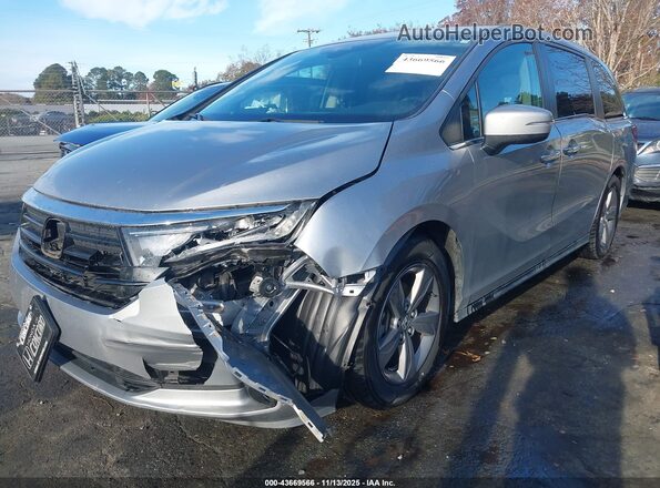 5FNRL6H54NB031018 2022 HONDA ODYSSEY Silver Przód lewy