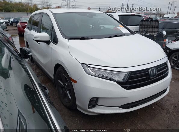 5FNRL6H57NB033264 2022 HONDA ODYSSEY White Передня права чверть