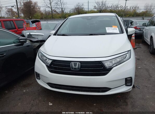 5FNRL6H57NB033264 2022 HONDA ODYSSEY White Вид щитка приладів