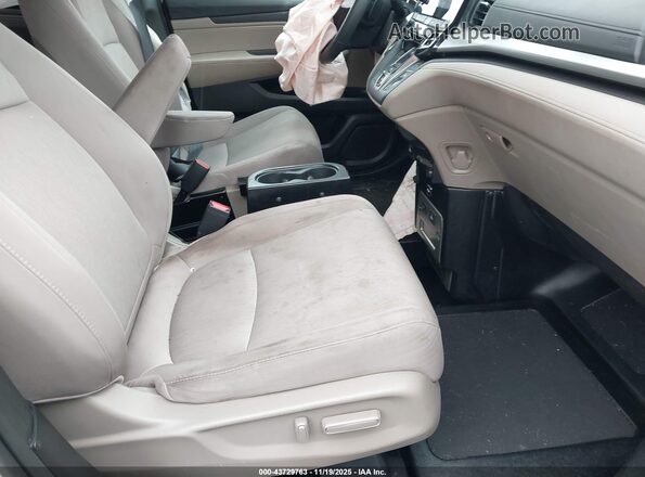 5FNRL6H58MB036303 2021 HONDA ODYSSEY Белый Вид салона спереди