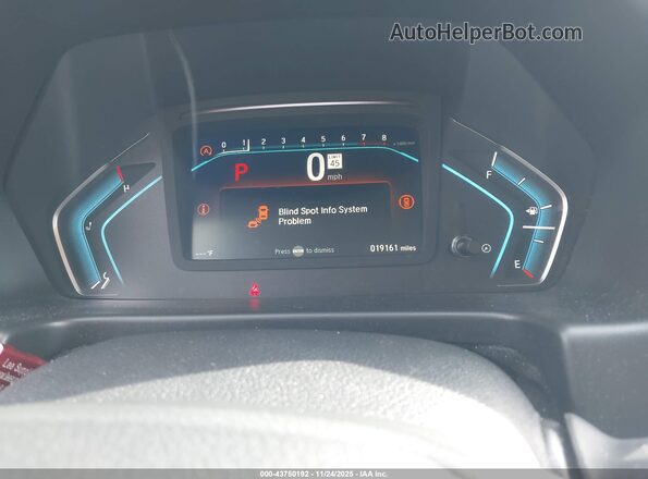 5FNRL6H63RB065286 2024 HONDA ODYSSEY Gray Widok tylnych siedzeń