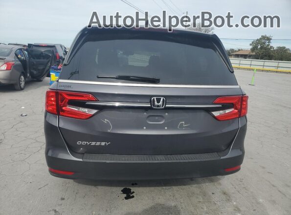 5FNRL6H67PB058337 2023 HONDA ODYSSEY Black Вид ззаду