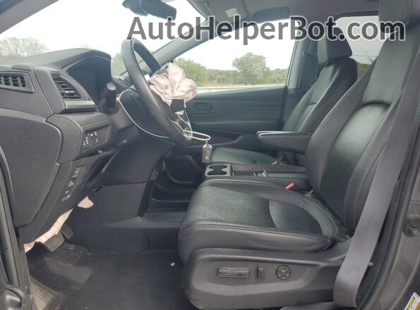 5FNRL6H67PB058337 2023 HONDA ODYSSEY Black Вид салону спереду