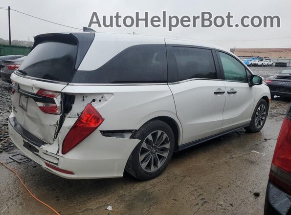 5FNRL6H67RB051598 2024 HONDA ODYSSEY Белый Задняя правая четверть