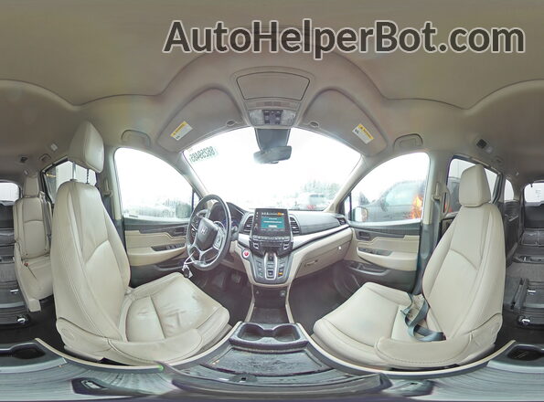 5FNRL6H67RB051598 2024 HONDA ODYSSEY Белый Панорамный вид салона 360°