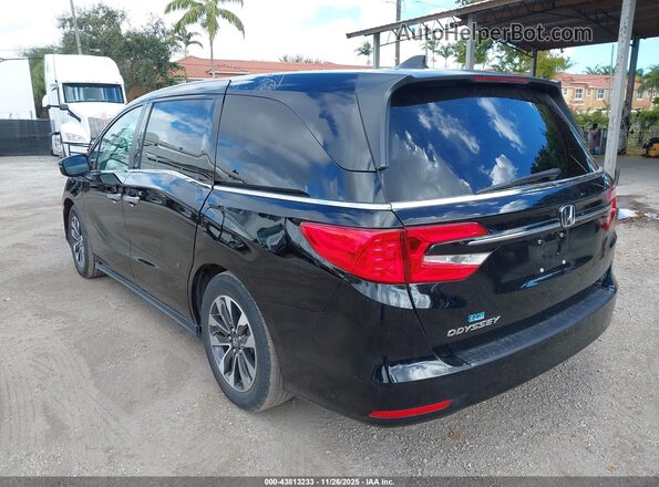 5FNRL6H68RB018609 2024 HONDA ODYSSEY Black Tył lewy