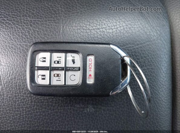 5FNRL6H68RB018609 2024 HONDA ODYSSEY Black Widok deski rozdzielczej