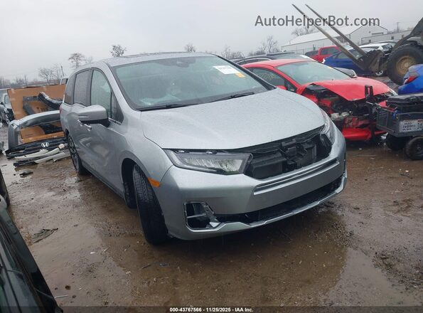 5FNRL6H68SB064463 2025 HONDA ODYSSEY Silver Przód prawy