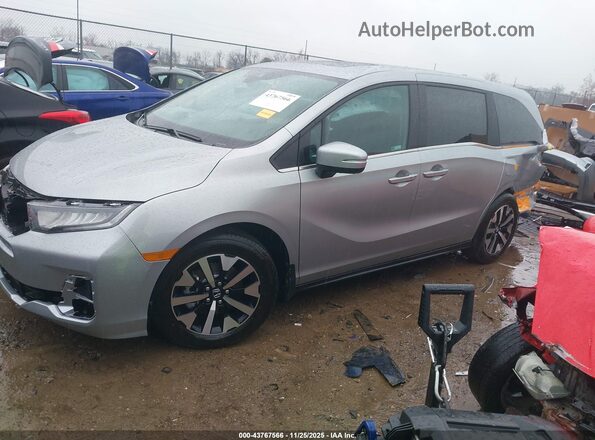 5FNRL6H68SB064463 2025 HONDA ODYSSEY Silver Przód lewy
