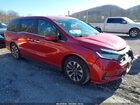 2022 Honda Odyssey Ex-l Red vin: 5FNRL6H71NB019507