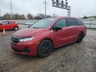 2025 Honda Odyssey Sport-l Burgundy vin: 5FNRL6H74SB088848