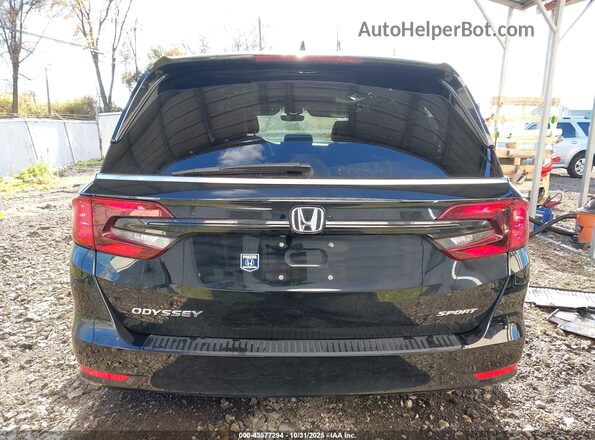 5FNRL6H76RB004586 2024 HONDA ODYSSEY Черный 