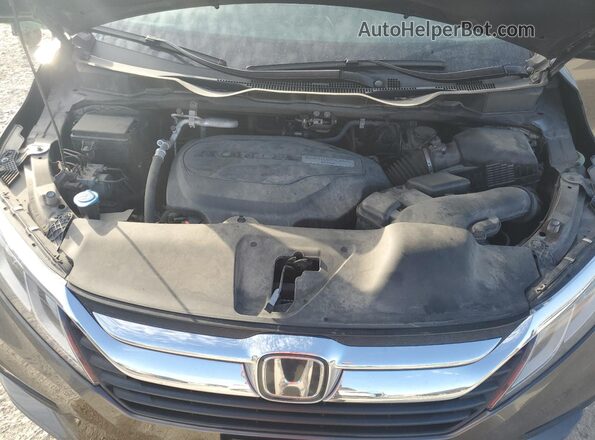 5FNRL6H78KB076931 2019 HONDA ODYSSEY Gray Շարժիչի բաժամունքի տեսք
