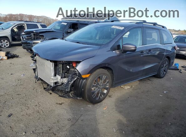5FNRL6H81SB002453 2025 HONDA ODYSSEY Gray Przód lewy