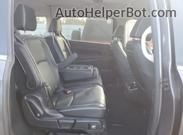 5FNRL6H81SB002453 2025 HONDA ODYSSEY Gray Widok wnętrza z tyłu