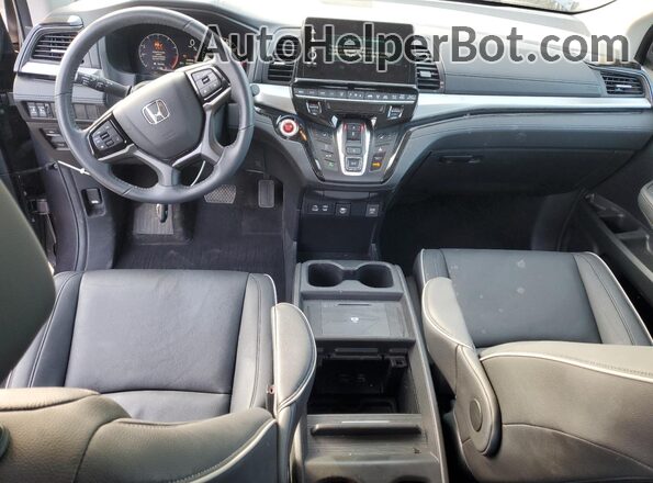 5FNRL6H81SB002453 2025 HONDA ODYSSEY Gray Widok deski rozdzielczej