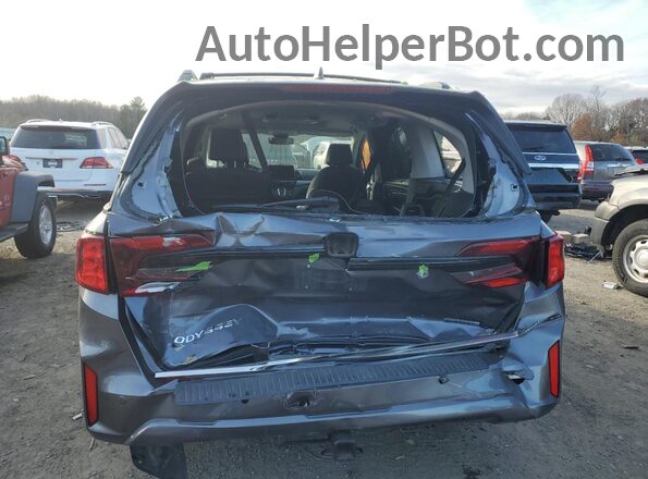 5FNRL6H81SB002453 2025 HONDA ODYSSEY Gray Widok z tyłu