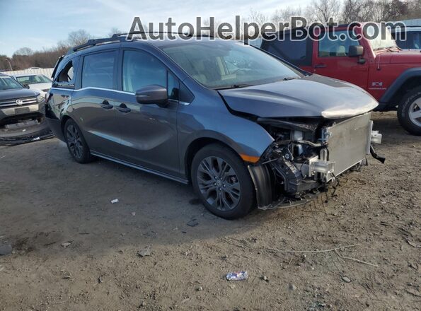 5FNRL6H81SB002453 2025 HONDA ODYSSEY Gray Przód prawy