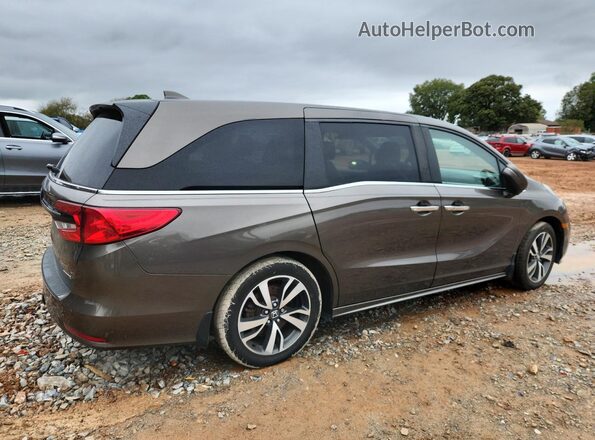 5FNRL6H82NB037300 2022 HONDA ODYSSEY Серый Задняя правая четверть