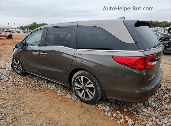 5FNRL6H82NB037300 2022 HONDA ODYSSEY Серый Задняя левая четверть