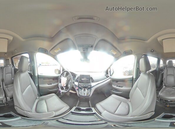 5FNRL6H82NB037300 2022 HONDA ODYSSEY Серый Панорамный вид салона 360°