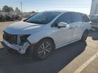 2022 Honda Odyssey Touring White vin: 5FNRL6H84NB056382
