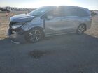 2022 Honda Odyssey Touring Gray vin: 5FNRL6H86NB056268