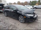2022 Honda Odyssey Touring Black vin: 5FNRL6H86NB058750