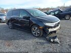 2022 Honda Odyssey Touring Black vin: 5FNRL6H8XNB005937