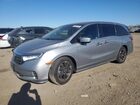 2021 Honda Odyssey Elite Серебряный vin: 5FNRL6H93MB017810