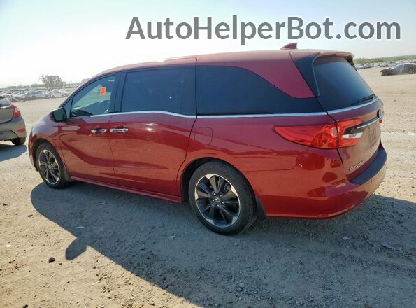 5FNRL6H93PB023305 2023 HONDA ODYSSEY Красный Задняя левая четверть