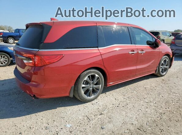 5FNRL6H93PB023305 2023 HONDA ODYSSEY Красный Задняя правая четверть