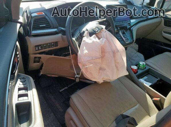 5FNRL6H93PB023305 2023 HONDA ODYSSEY Красный Вид панели приборов