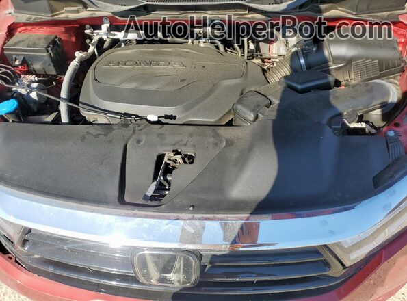 5FNRL6H93PB023305 2023 HONDA ODYSSEY Красный Вид подкапотного пространства