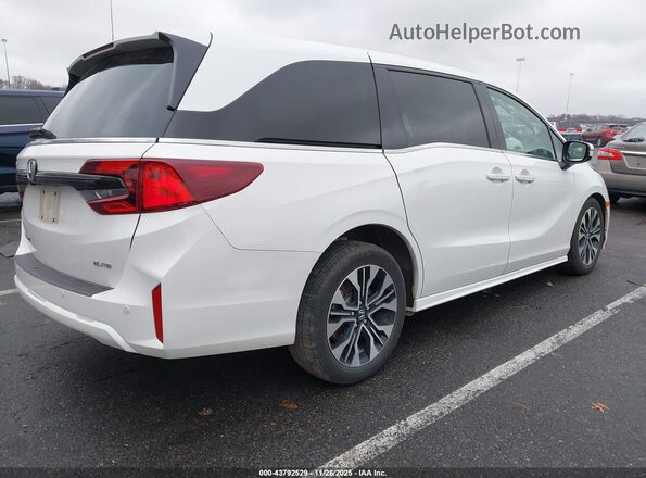 5FNRL6H93SB005265 2025 HONDA ODYSSEY White Հետևի աջ