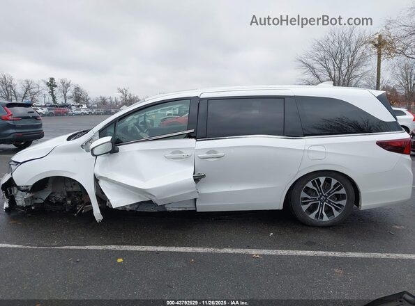 5FNRL6H93SB005265 2025 HONDA ODYSSEY White Սալոնի 360 աստիճան տեսք