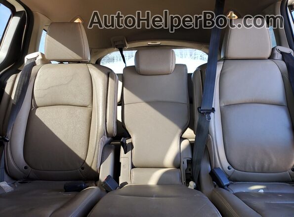 5FNRL6H99JB100749 2018 HONDA ODYSSEY White Вид задніх сидінь