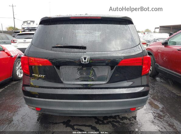 5FNYF5H57JB023972 2018 HONDA PILOT Черный 