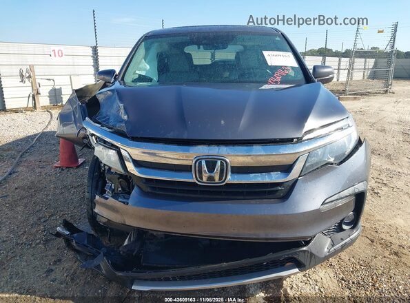 5FNYF5H57MB014497 2021 HONDA PILOT Серый Вид щитка приборов