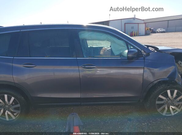 5FNYF5H57MB014497 2021 HONDA PILOT Серый Вид задней части салона