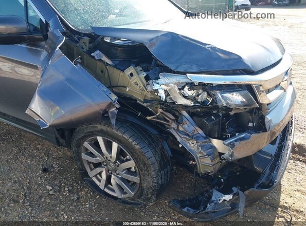 5FNYF5H57MB014497 2021 HONDA PILOT Серый Вид спереди