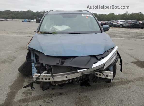 5FNYF5H64MB020766 2021 HONDA PILOT Синий Вид спереди